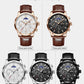 Luxury Leather Quartz Men Watch