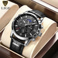 Luxury Leather Quartz Men Watch