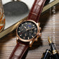 Luxury Leather Quartz Men Watch