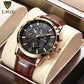 Luxury Leather Quartz Men Watch
