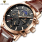 Luxury Leather Quartz Men Watch