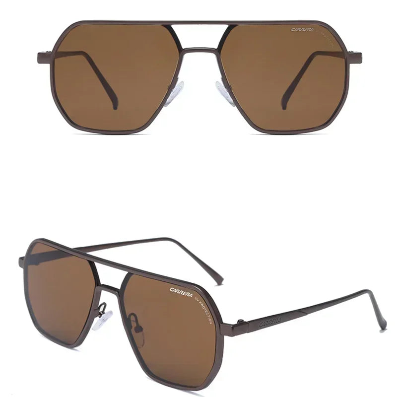 Vintage Metal Driving Sunglasses