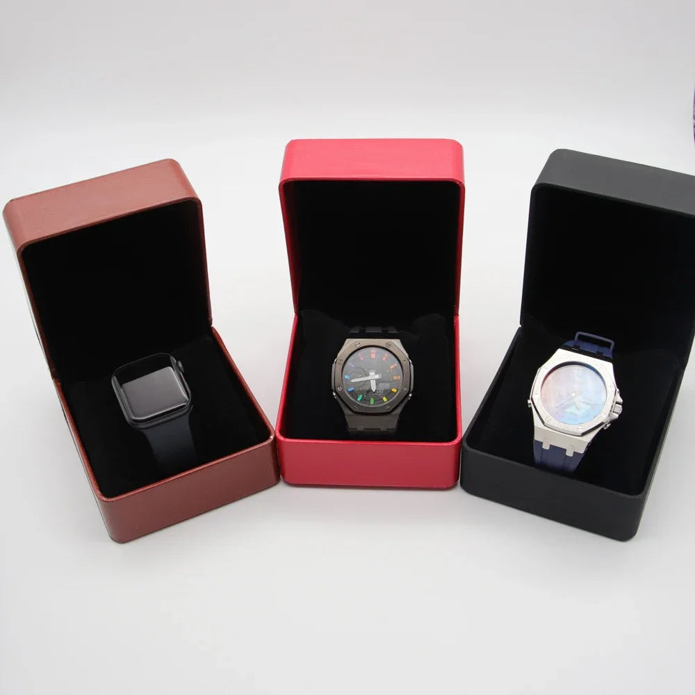 PU Leather Watch Storage Case