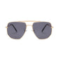 Vintage Metal Design Sunglasses