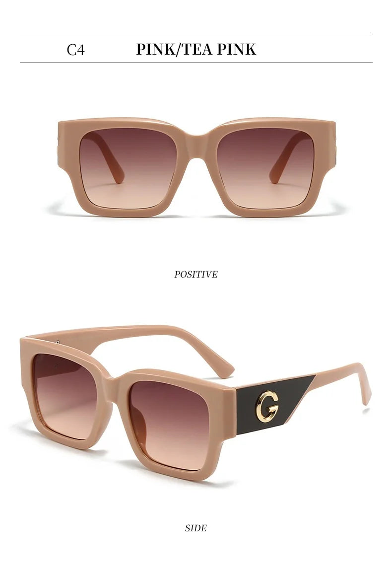 European Square Designer Sunglasses