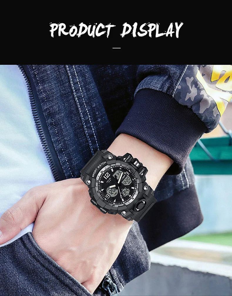 Military Waterproof Quartz Men Watch