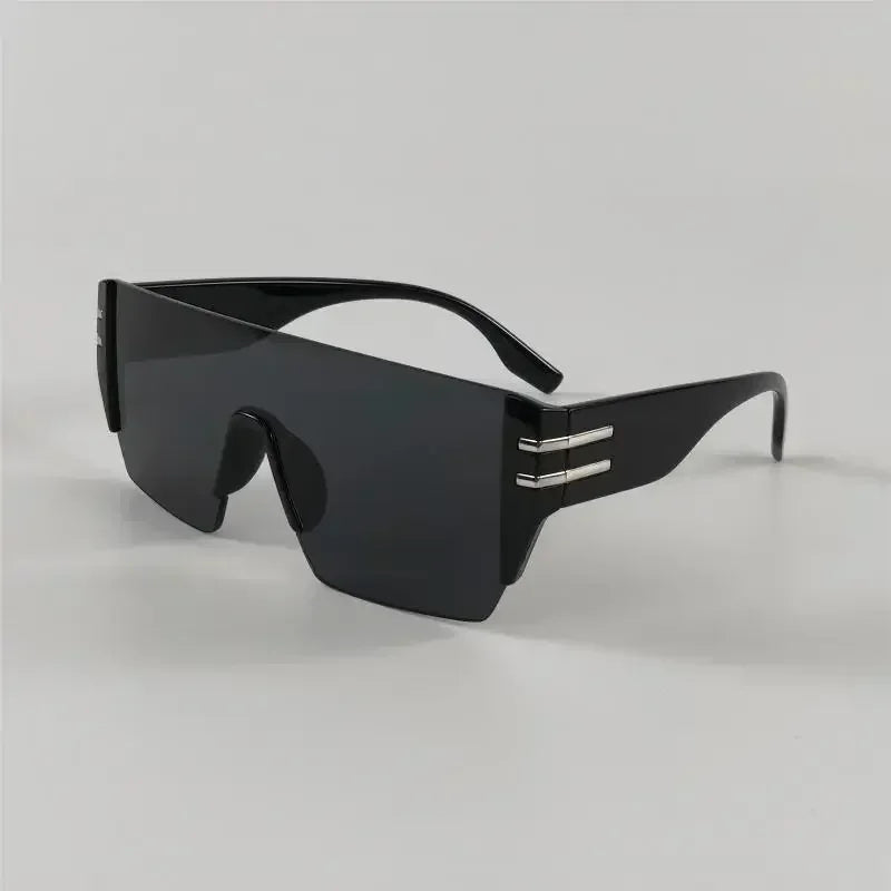 Rimless Oversized Luxury Sunglasses