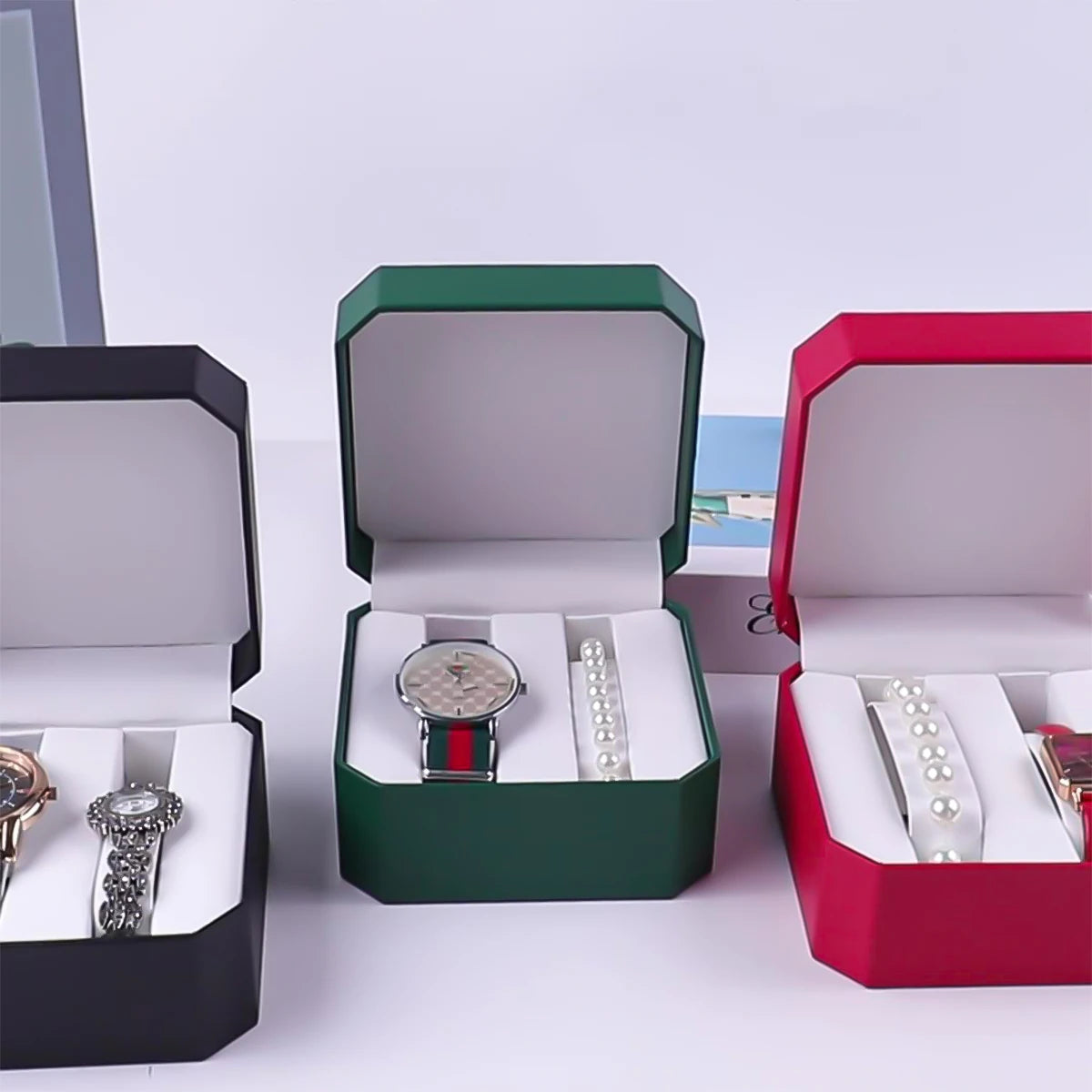 PU Leather Watch Gift Box
