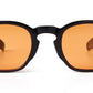 Yellow Orange Retro Sunglasses