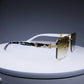 Frameless Classic Square Sunglasses