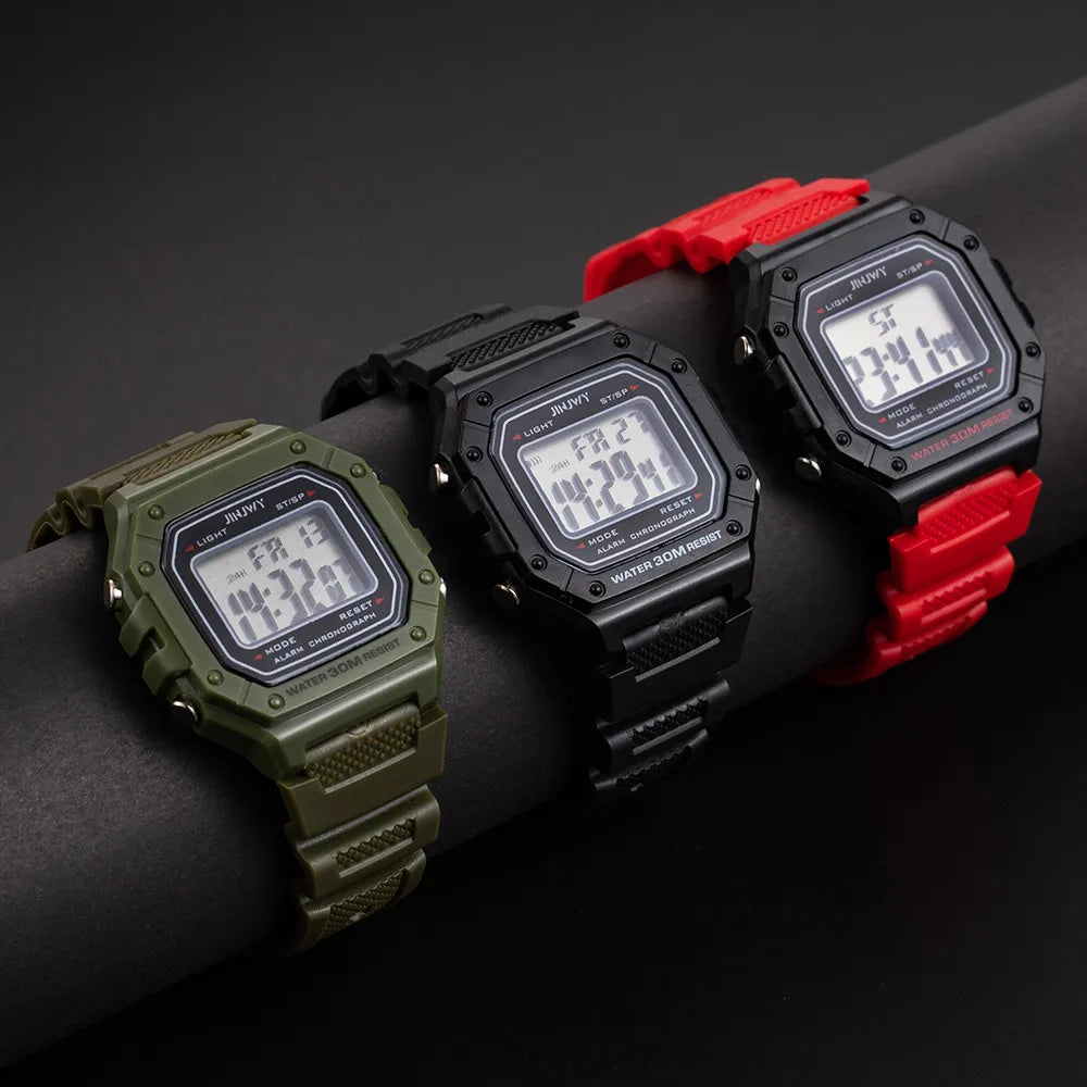 Waterproof LED Digital Sports Watch