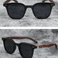 Wood Grain Polarized Sunglasses