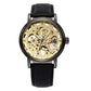 Manual Skeleton Mechanical Men Watch