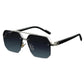 Square Half Frame Sunglasses