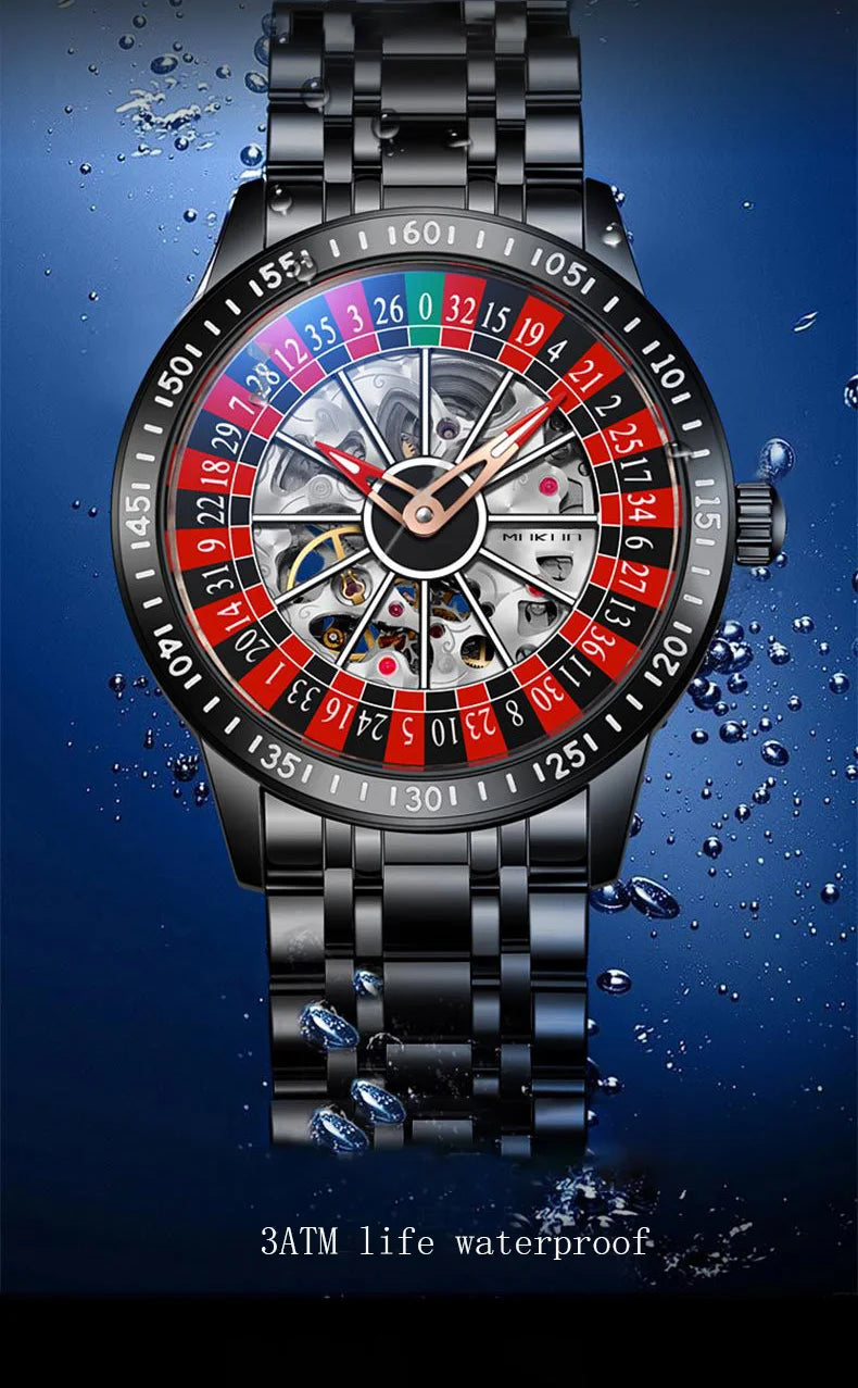 Rotating Dial Automatic Men Watch