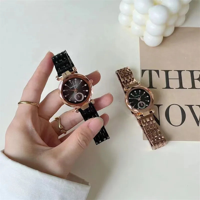 Steel Quartz Luxury Women Watch