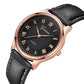 Leather Strap Business Men Watch