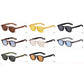 Yellow Orange Retro Sunglasses