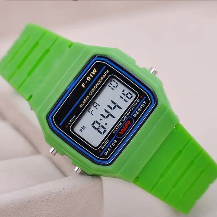 Square LED Digital Men Watch