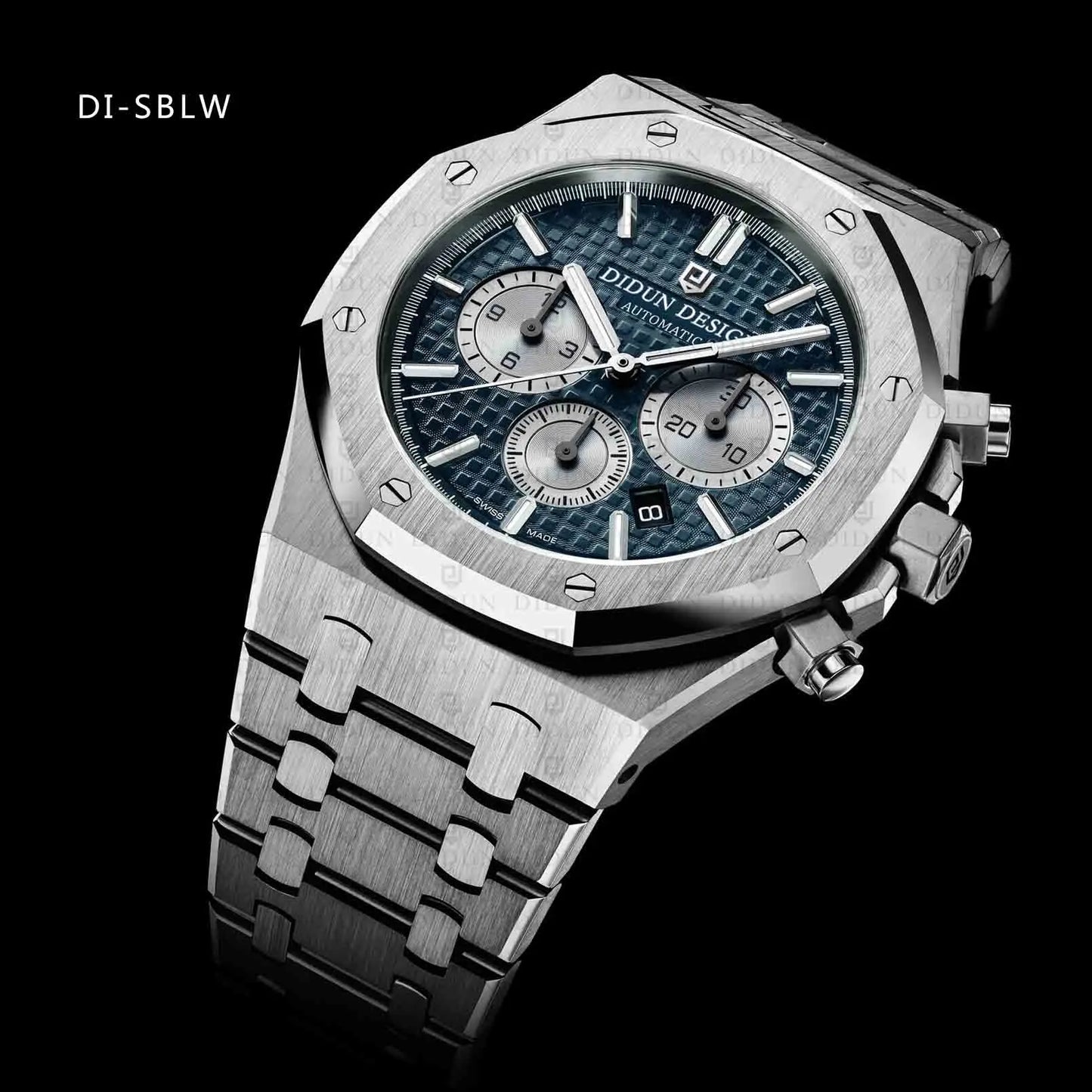Chronograph Steel Quartz Men Watch