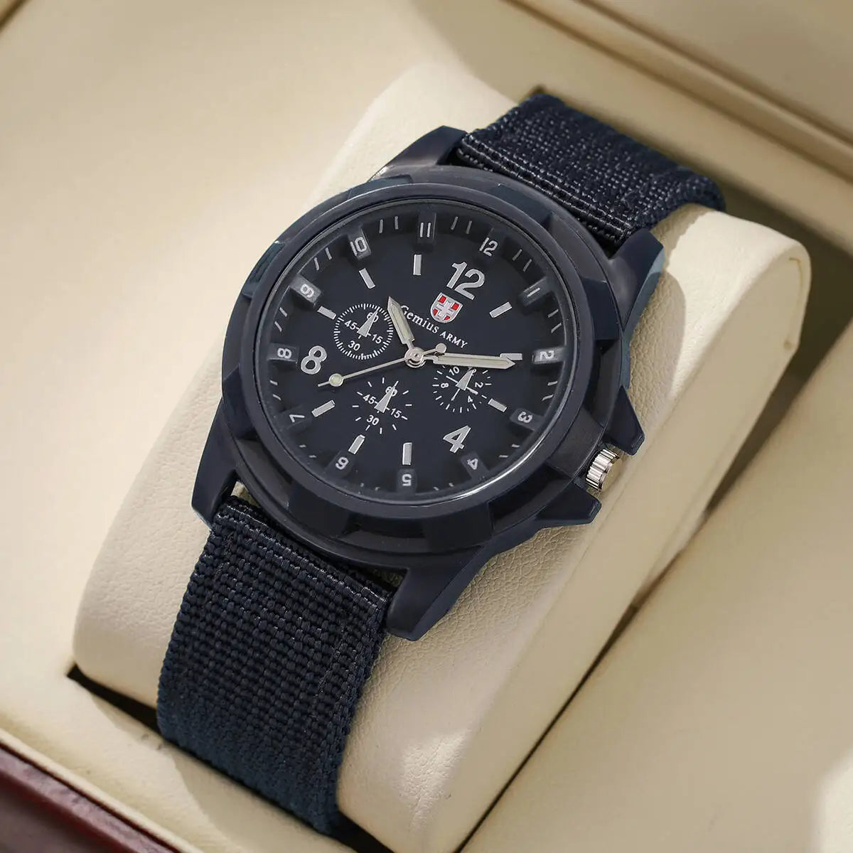 Nylon Band Military Quartz Watch