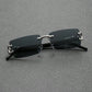 Classic Metal Square Sunglasses