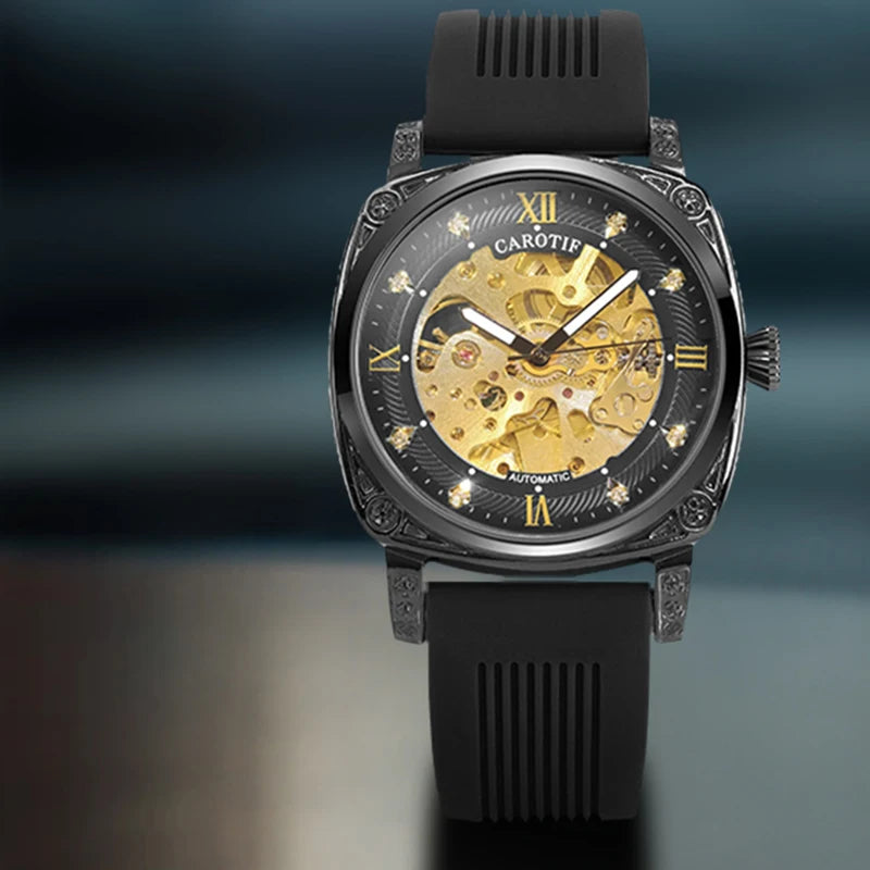 Black Dial Sport Mechanical Watch