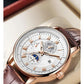 Waterproof Leather Sport Men Watch
