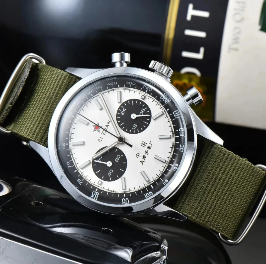 Pilot Chronograph Vintage Men Watch