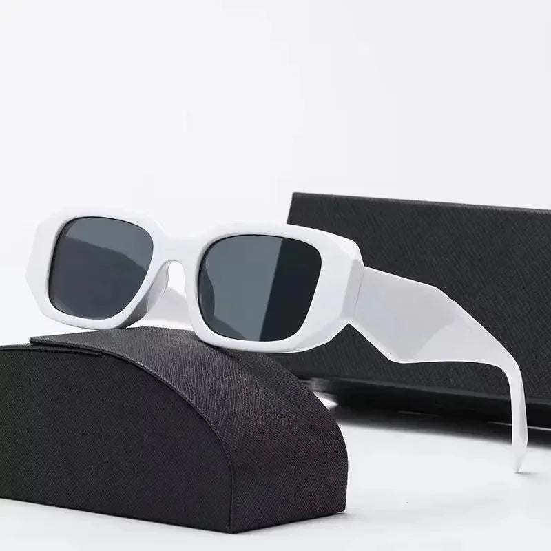 Designer Glamour Square Sunglasses
