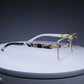 Frameless Classic Square Sunglasses