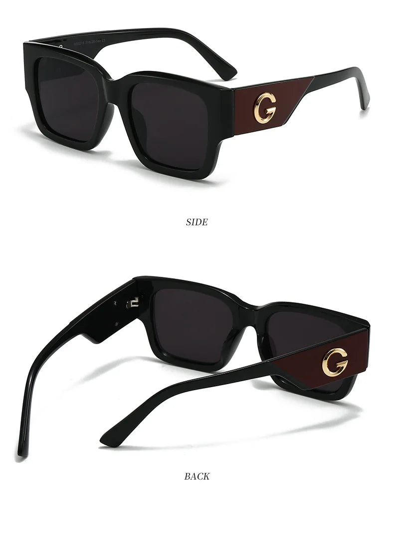European Square Designer Sunglasses