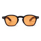 Yellow Orange Retro Sunglasses