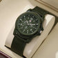 Nylon Band Military Quartz Watch