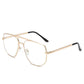 Vintage Metal Design Sunglasses