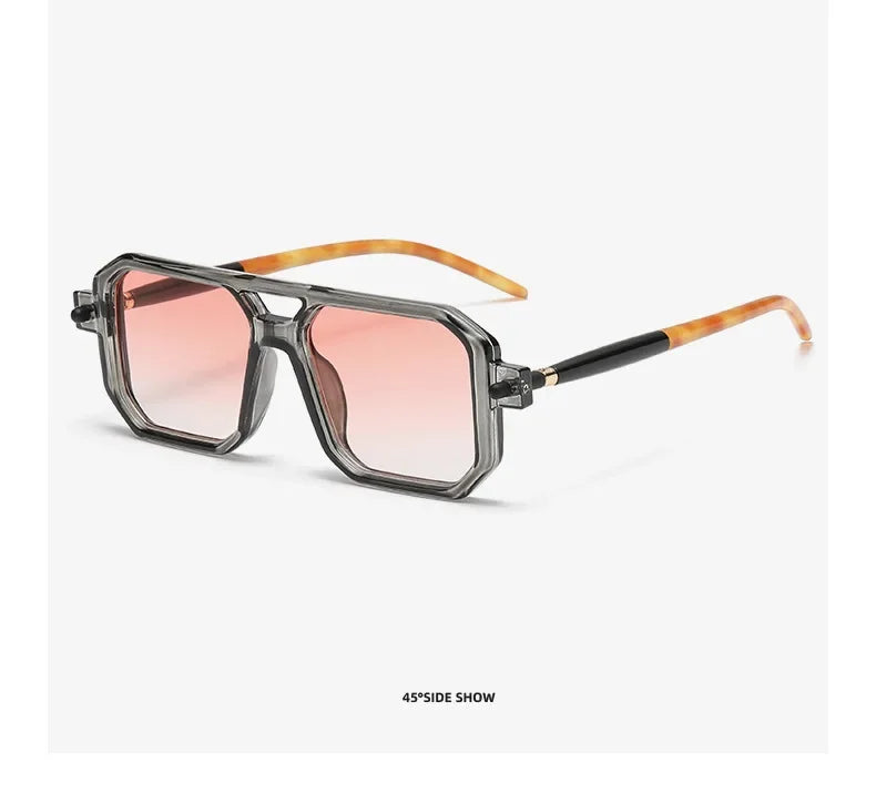 Thick Frame Square Sunglasses