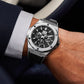 Automatic Silicone Strap Men Watch