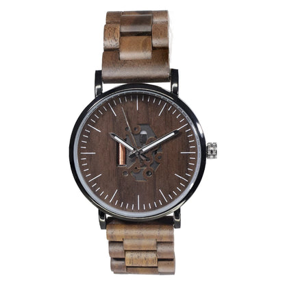 Minimal Wooden Couple Watch Set
