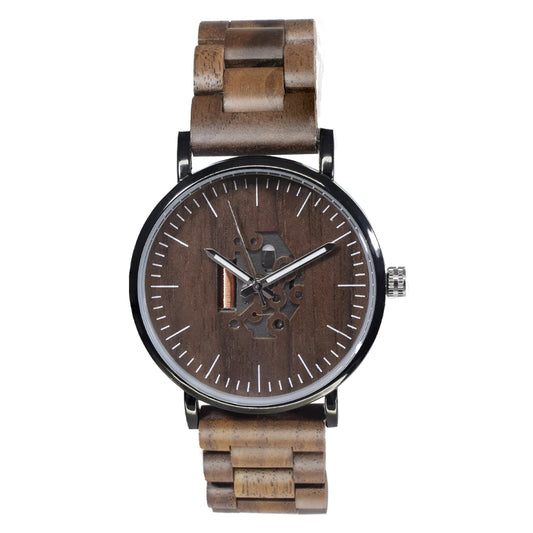 Minimal Wooden Couple Watch Set