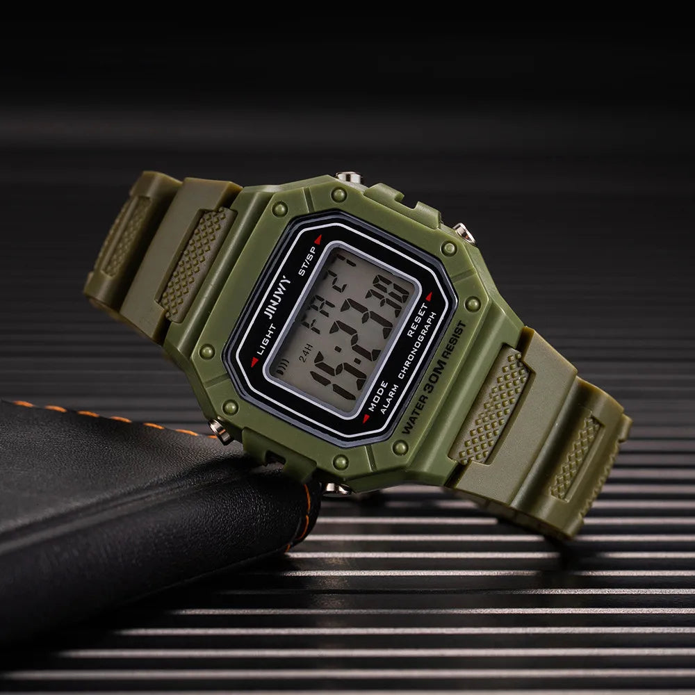 Waterproof LED Digital Sports Watch