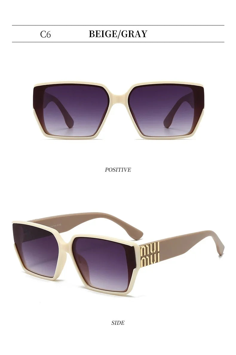 Designer Square Glamour Sunglasses