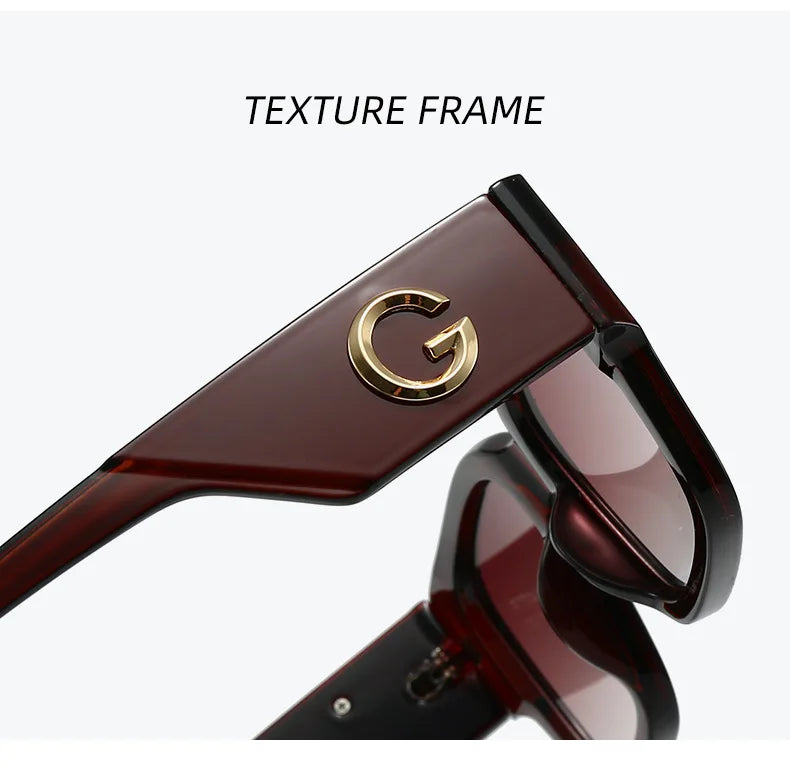 European Square Designer Sunglasses