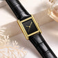 Couple Leather Quartz Watches Set