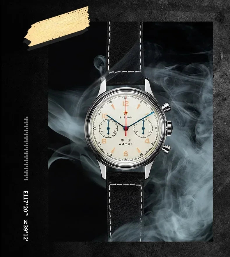 Pilot Chronograph Vintage Men Watch
