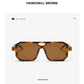 Thick Frame Square Sunglasses