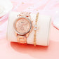 Classic Rhinestone Gold Women Watch