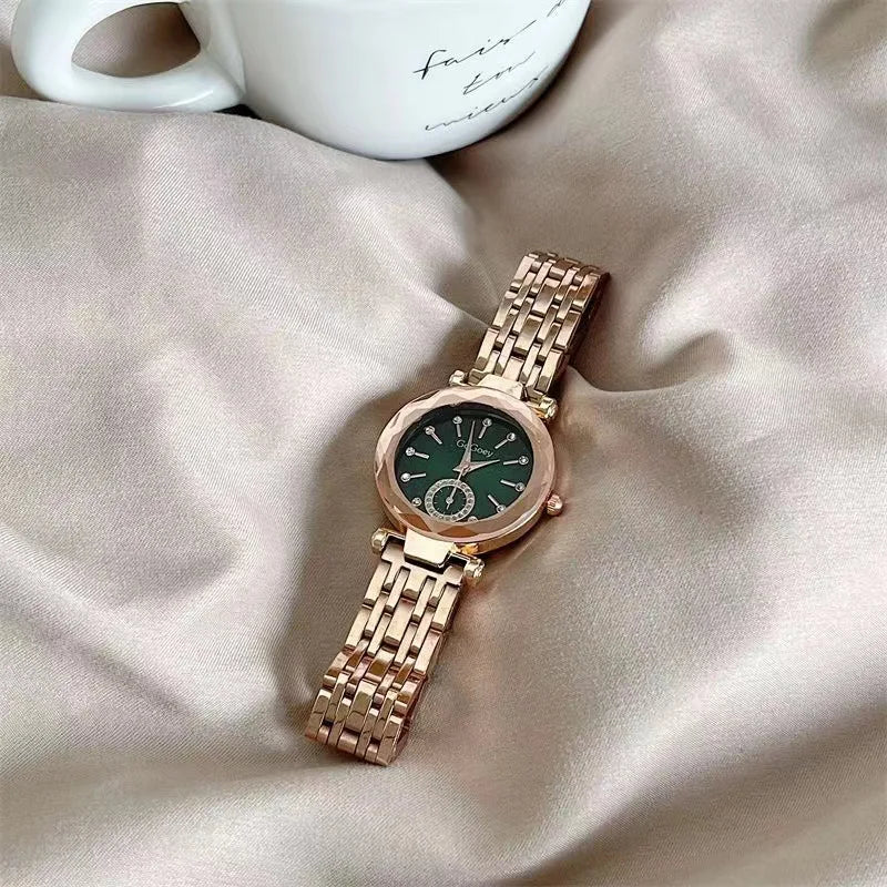 Steel Quartz Luxury Women Watch