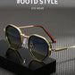 Geometric Square Retro Sunglasses