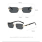 Rimless Rectangle Fashion Sunglasses