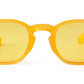 Yellow Orange Retro Sunglasses